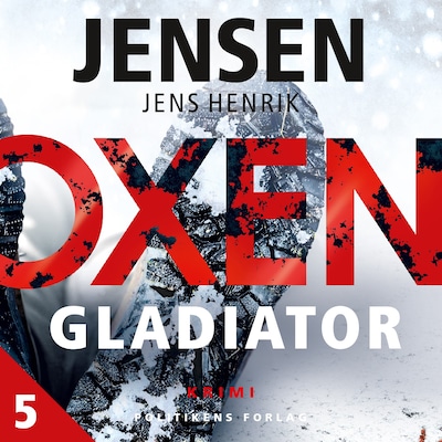 OXEN – Gladiator – omslag til lydbogen af Jens Henrik Jensen