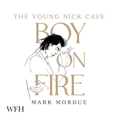Boy on Fire – omslag til lydbogen af Mark Mordue