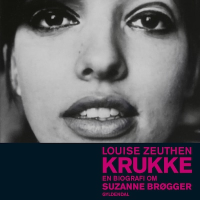 Krukke. En biografi om Suzanne Brøgger – omslag til lydbogen af Louise Zeuthen
