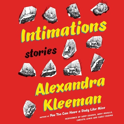 Intimations – omslag til lydbogen af Alexandra Kleeman