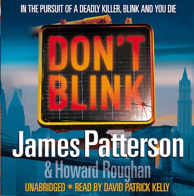 Don't Blink – omslag til lydbogen af James Patterson