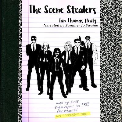 The Scene Stealers – omslag til lydbogen af Ian Thomas Healy