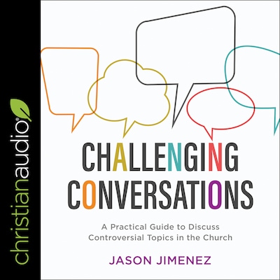 Challenging Conversations – omslag til lydbogen af Jason Jimenez