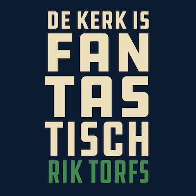De kerk is fantastisch! – omslag van het luisterboek van Rik Torfs