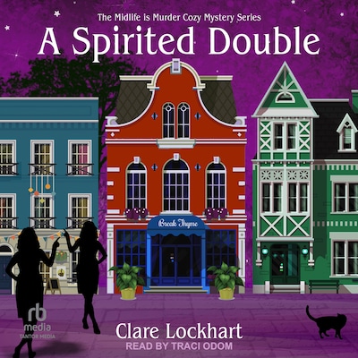A Spirited Double – omslag til lydbogen af Clare Lockhart