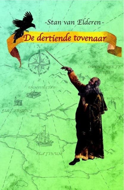 De dertiende tovenaar – omslag van het luisterboek van Stan van Elderen