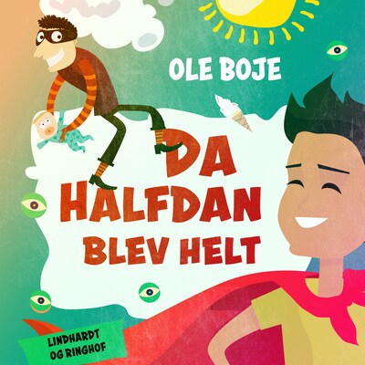 Da Halfdan blev helt – omslag til lydbogen af Ole Boje