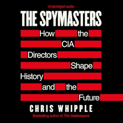 The Spymasters – omslag til lydbogen af Chris Whipple
