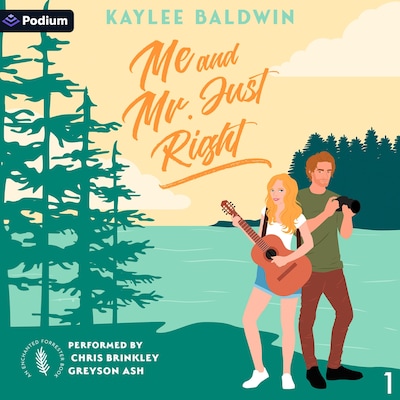 Me and Mr. Just Right – omslag til lydbogen af Kaylee Baldwin
