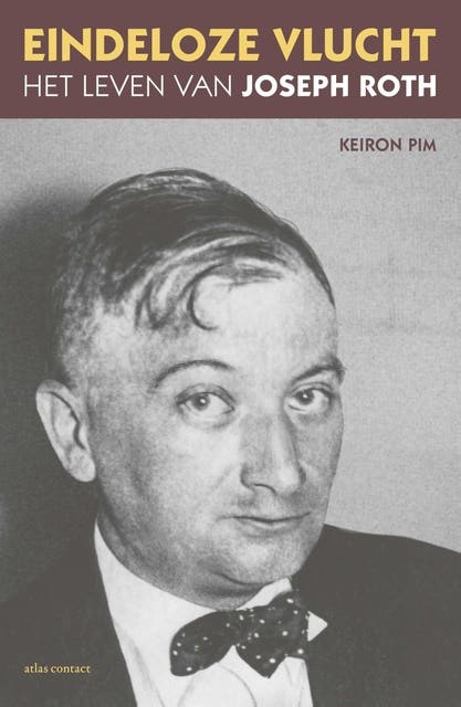 Eindeloze vlucht: Het leven van Joseph Roth – omslag van het luisterboek van Keiron Pim