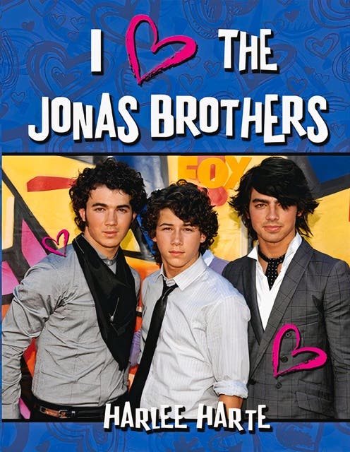I Heart Jonas Brothers – omslag til lydbogen af Harlee Harte