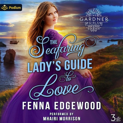 The Seafaring Lady's Guide to Love – omslag til lydbogen af Fenna Edgewood