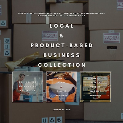 Local & Product-Based Business Collection – omslag til lydbogen af Johnny Nelson