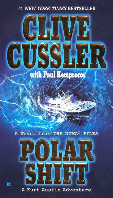 Polar Shift – omslag til lydbogen af Clive Cussler