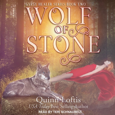 Wolf of Stone – omslag til lydbogen af Quinn Loftis