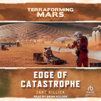Edge of Catastrophe – omslag til lydbogen af Jane Killick