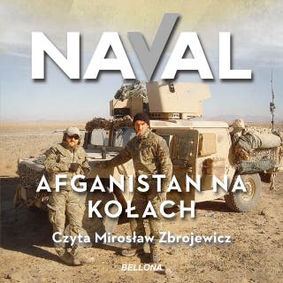 Afganistan na kołach – okładka audiobooka, autor Naval