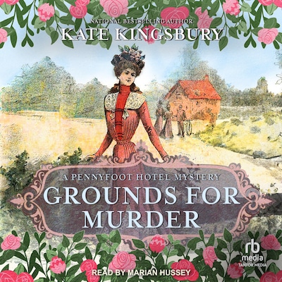 Grounds for Murder – omslag til lydbogen af Kate Kingsbury