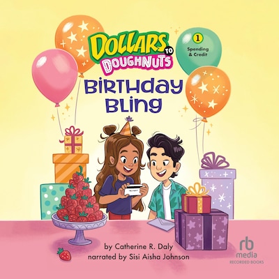 Birthday Bling – omslag til lydbogen af Catherine R. Daly