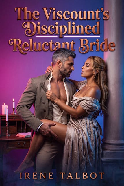 The Viscount's Disciplined Reluctant Bride: Regency Corporal Punishment Erotic Degradation Romance – omslag til lydbogen af Irene Talbot