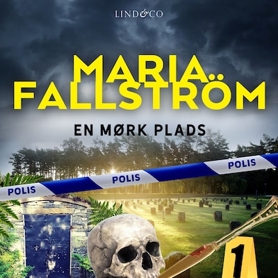 En mørk plads – omslag til lydbogen af Maria Fallström