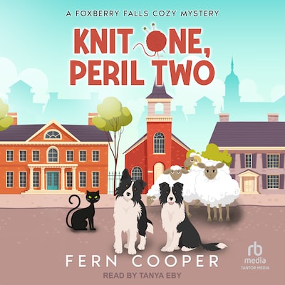 Knit One, Peril Two – omslag til lydbogen af Fern Cooper