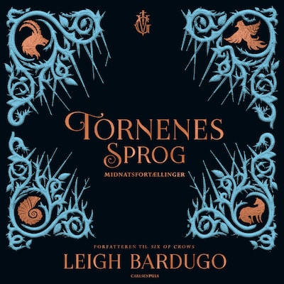 Tornenes sprog - Midnatsfortællinger – omslag til lydbogen af Leigh Bardugo