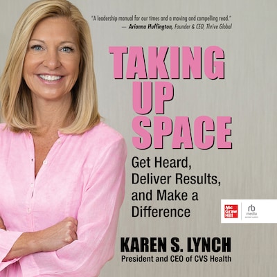 Taking Up Space – omslag til lydbogen af Karen S. Lynch