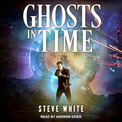 Ghosts in Time – omslag til lydbogen af Steve White