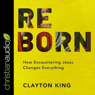 Reborn – omslag til lydbogen af Clayton King