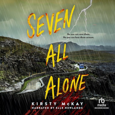 Seven All Alone – omslag til lydbogen af Kirsty McKay