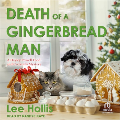 Death of a Gingerbread Man – omslag til lydbogen af Lee Hollis