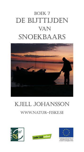 De bijttijden van snoekbaars – omslag van het luisterboek van Kjell Johansson