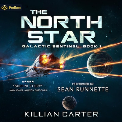 The North Star – omslag til lydbogen af Killian Carter
