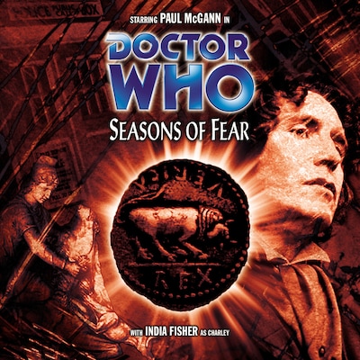 Doctor Who, Main Range, 30: Seasons of Fear (Unabridged) – omslag til lydbogen af Paul Cornell, Caroline Symcox