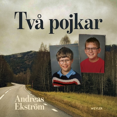 Två pojkar – omslag till ljudboken av Andreas Ekström