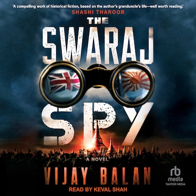 The Swaraj Spy – omslag til lydbogen af Vijay Balan