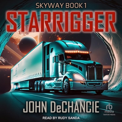 Starrigger – omslag til lydbogen af John DeChancie