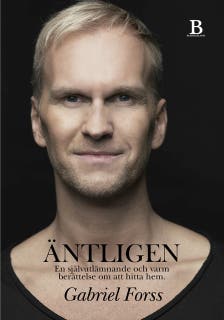 Äntligen – omslag till ljudboken av Gabriel Forss