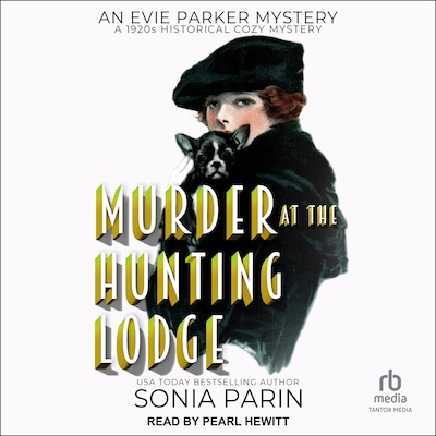 Murder at the Hunting Lodge – omslag til lydbogen af Sonia Parin