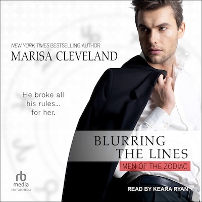 Blurring the Lines – omslag til lydbogen af Marisa Cleveland