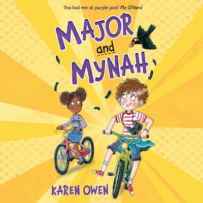 Major and Mynah – omslag van het luisterboek van Karen Owen