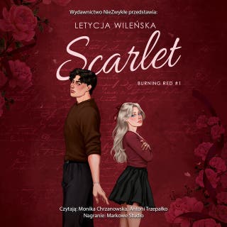Scarlet – okładka audiobooka, autor Letycja Wileńska