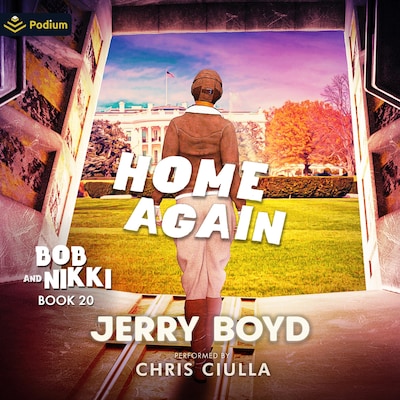 Home Again – omslag til lydbogen af Jerry Boyd