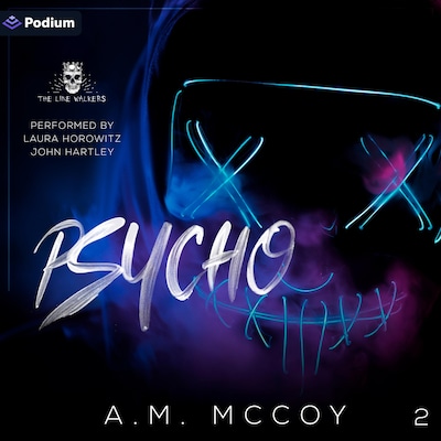 Psycho – omslag til lydbogen af A.M. McCoy