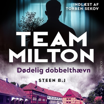 Dødelig dobbelthævn – omslag til lydbogen af Steen B. J.