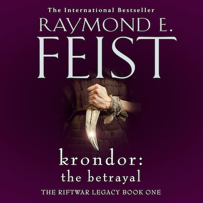 Krondor: The Betrayal – omslag til lydbogen af Raymond E. Feist