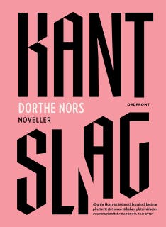 Kantslag – omslag till ljudboken av Dorthe Nors