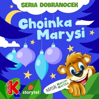 Choinka Marysi – okładka audiobooka, autor Marcin Mortka