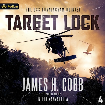 Target Lock – omslag til lydbogen af James H. Cobb